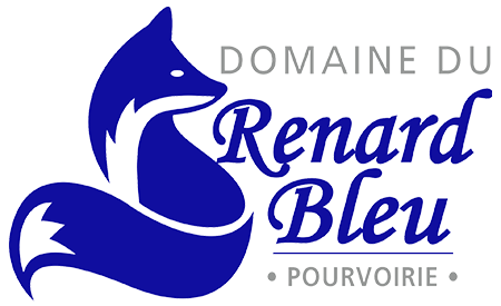 Logo Transparent - Domaine du Renard bleu